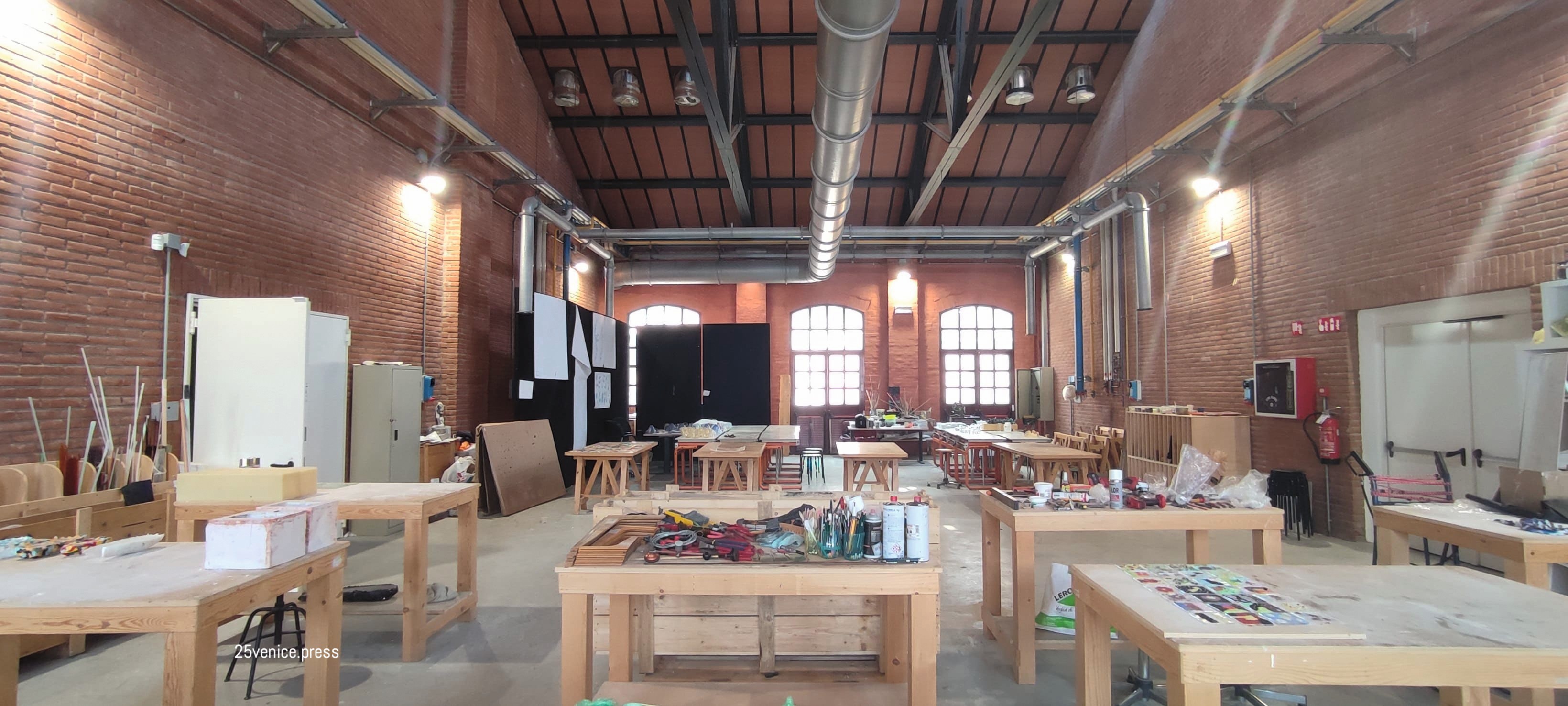 Workshop interior